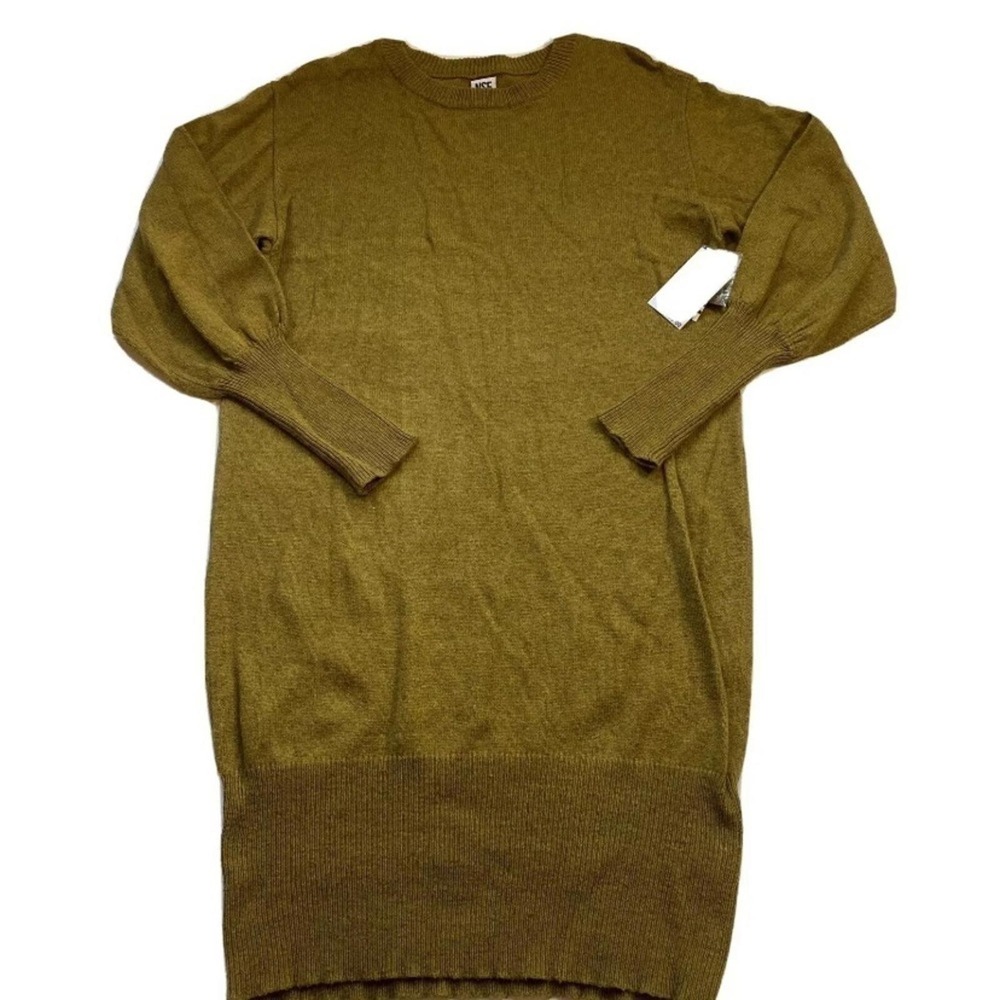 NWT $395 NSF Size P (XS) Eliza‎ Balloon Sleeve Oversized Sweater Dress